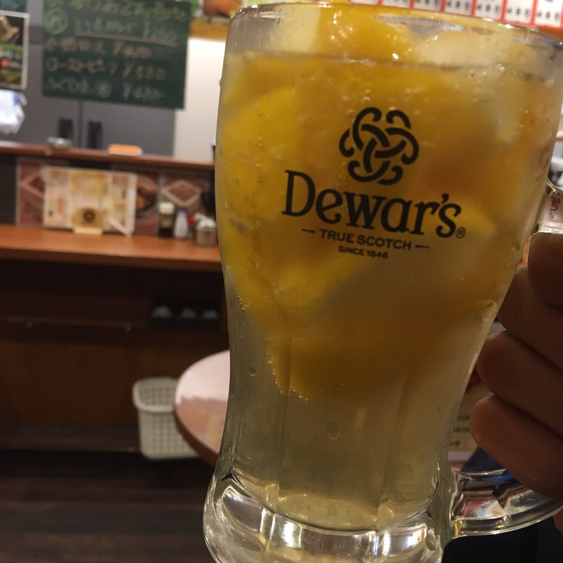 極旨ごろごろレモンハイボール(新橋立呑処 へそ 札幌大通店)