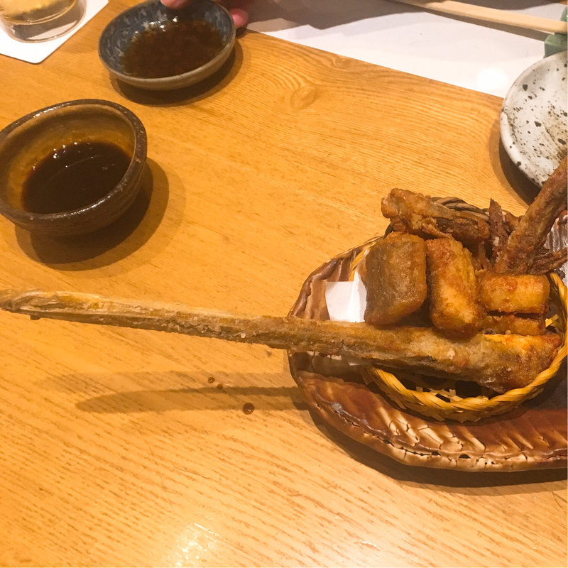 やがら唐揚げ(旬和席 うおまん 西梅田本店 )