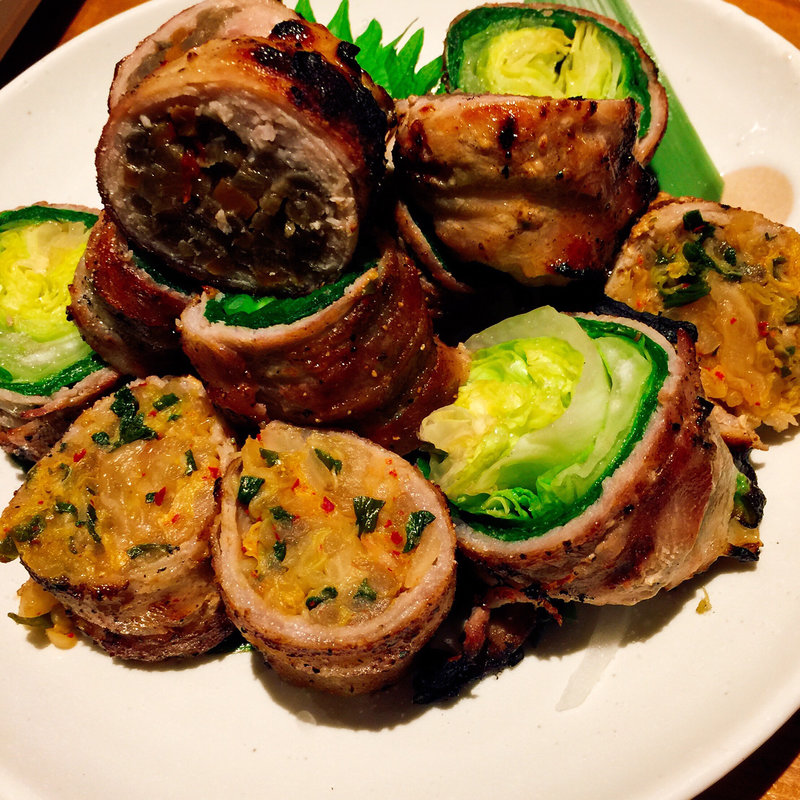 野菜肉巻き(きばくもん 栄店)