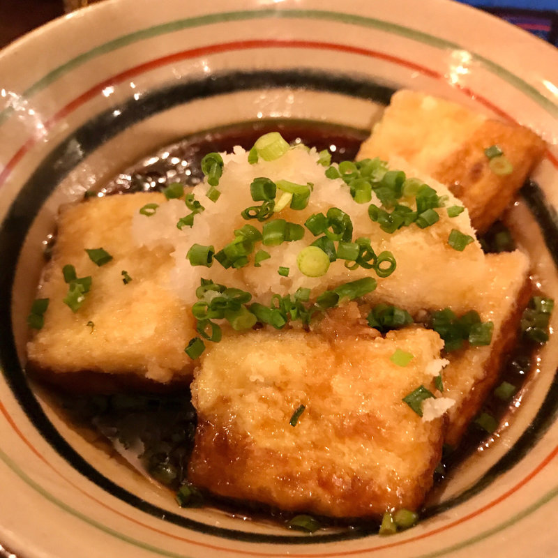 島豆腐の揚げ出し(島ダイニング ゆうな)