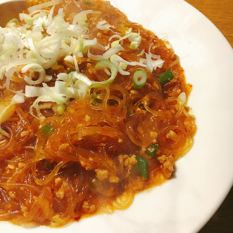 麻婆春雨(中国料理 かおたん)