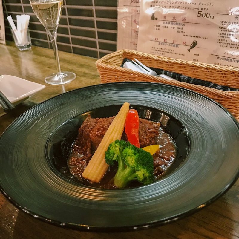 牛ホホ肉の黒ビール煮(son-ju-cue村塾)