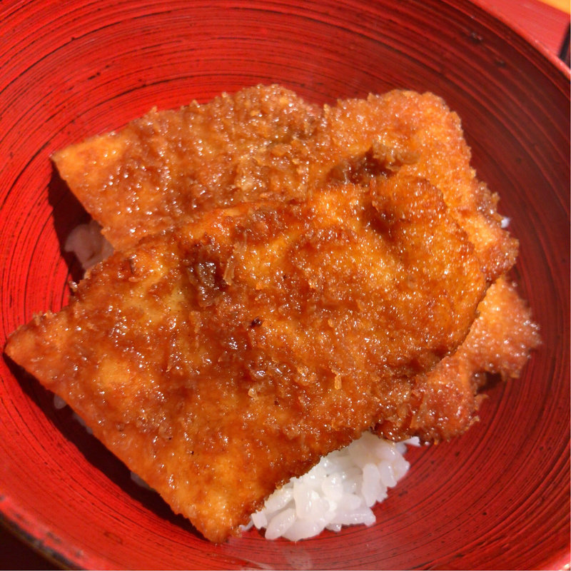 自家製ソースのかつ丼(麺 みつヰ)
