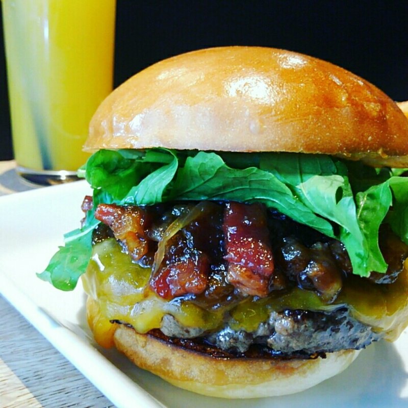 ベーコンジャムバーガー(クラフトバーガー 堂島)