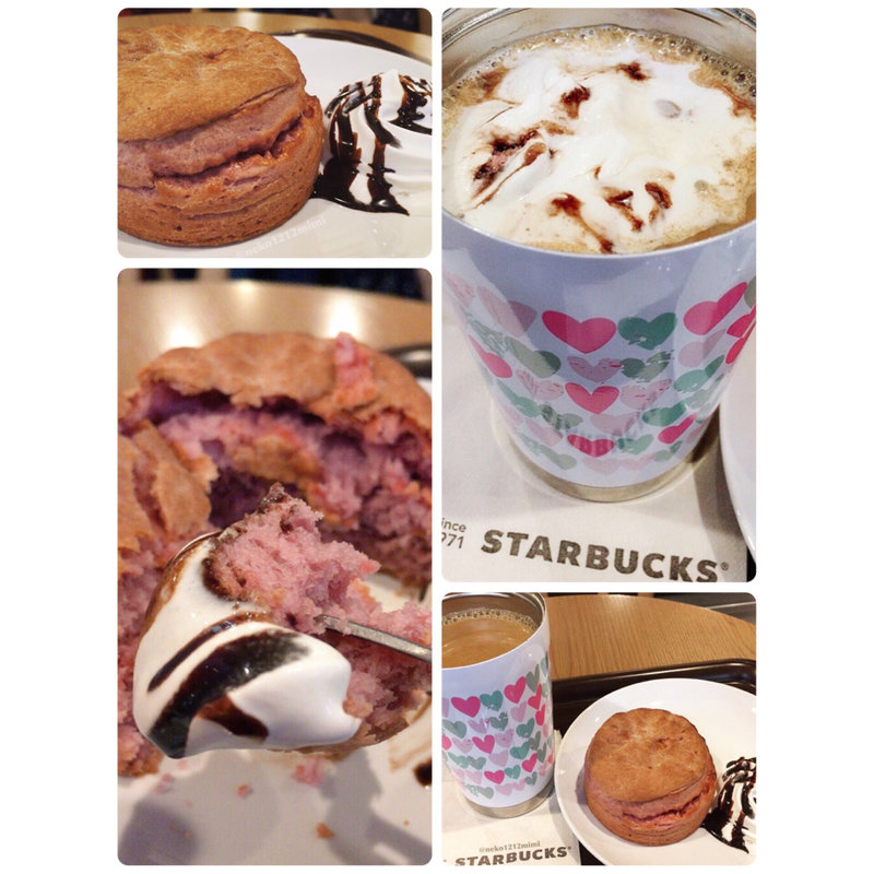 ストロベリービスケット(スターバックス)