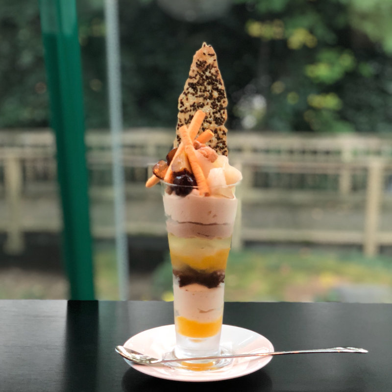 秋のパフェ(ル ミュゼ ドゥ アッシュ　KANAZAWA )