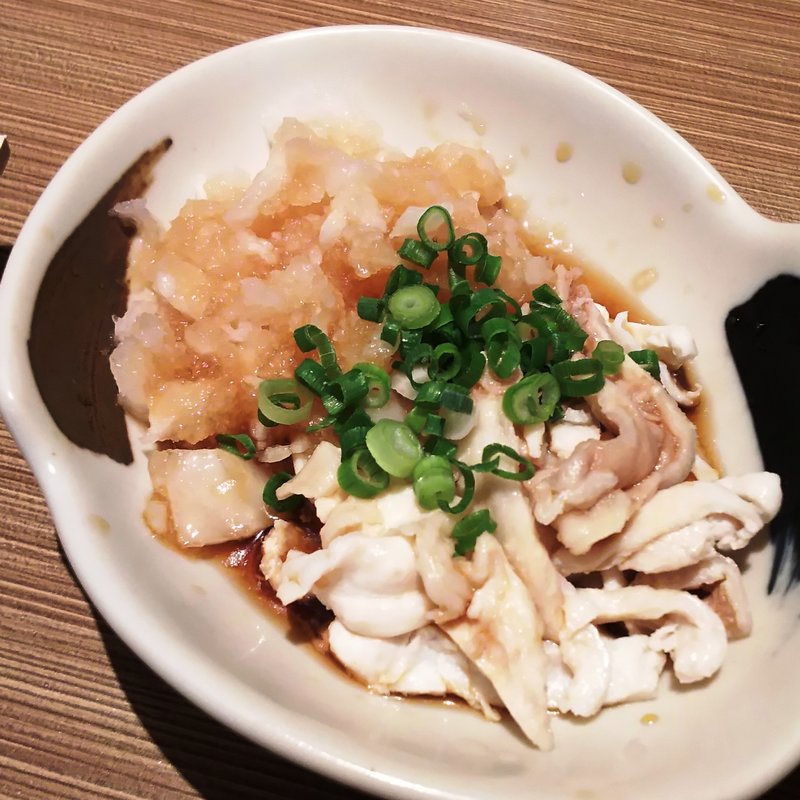 鶏皮ポン酢(やきとりセンター 川崎リバーク店)