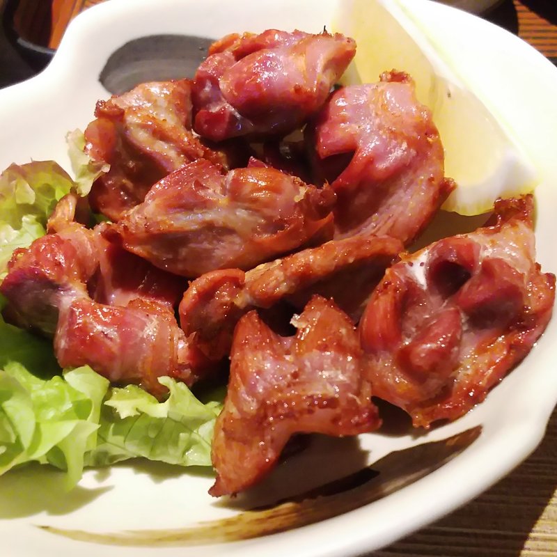 砂肝ガーリック揚げ(やきとりセンター 川崎リバーク店)