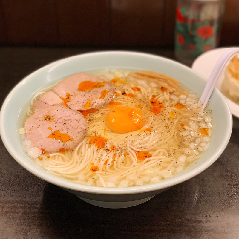 月見タンメン(花水ラオシャン 本店)