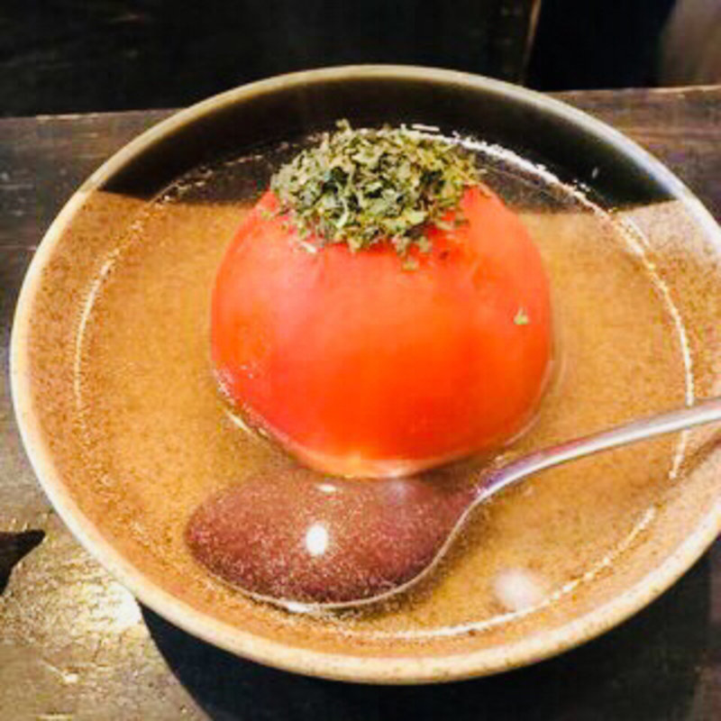 トマトのおでん(丸忠)