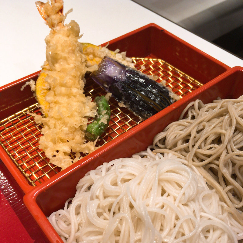 二色天せいろ(永坂更科布屋太兵衛 新横浜店)