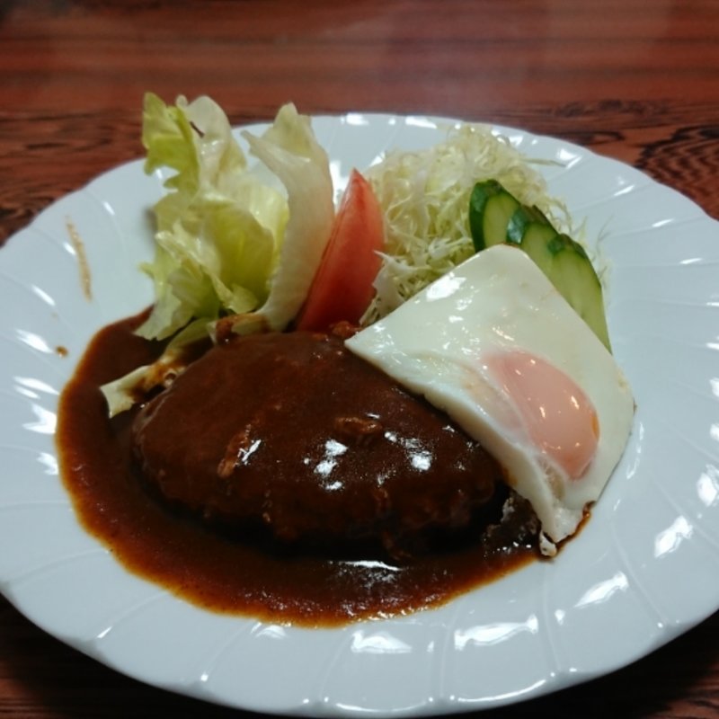 ハンバーグステーキ(レストラン ハクホー)