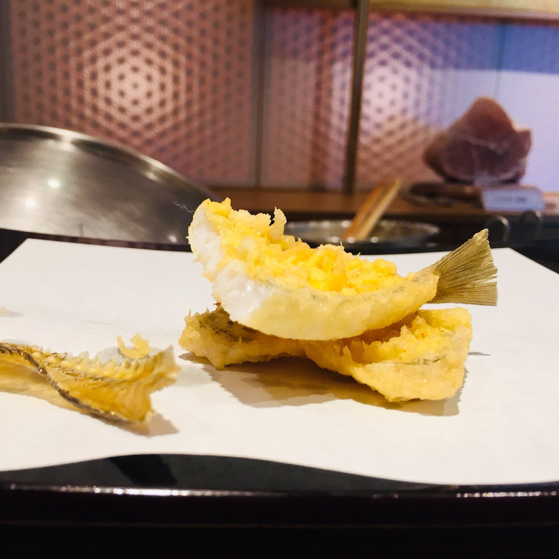 キスの天婦羅(天麩羅　敬天 )