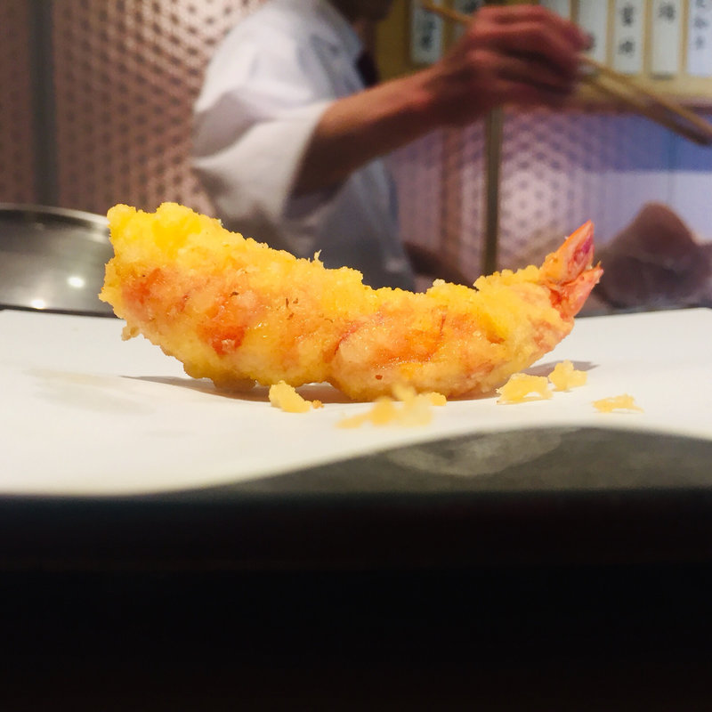 ブラックタイガーの天婦羅(天麩羅　敬天 )