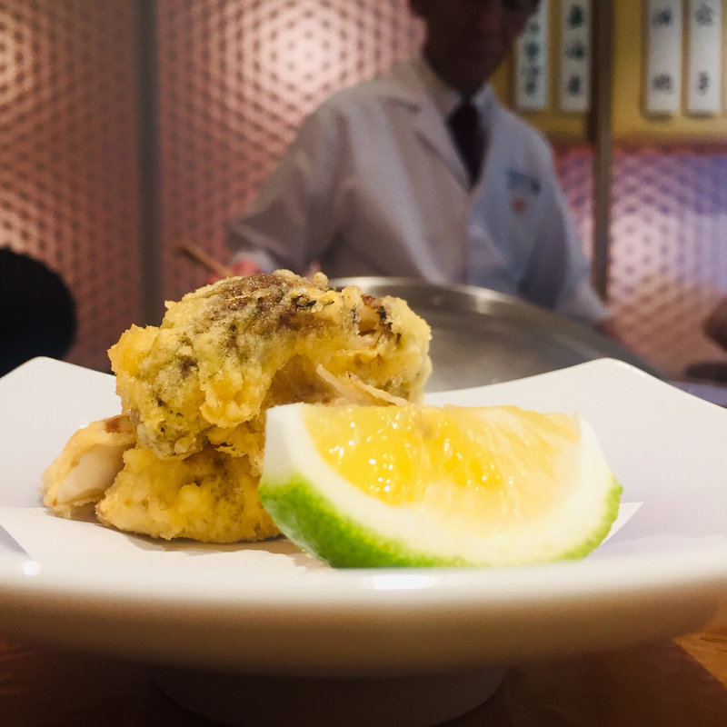 松茸の天婦羅(天麩羅　敬天 )