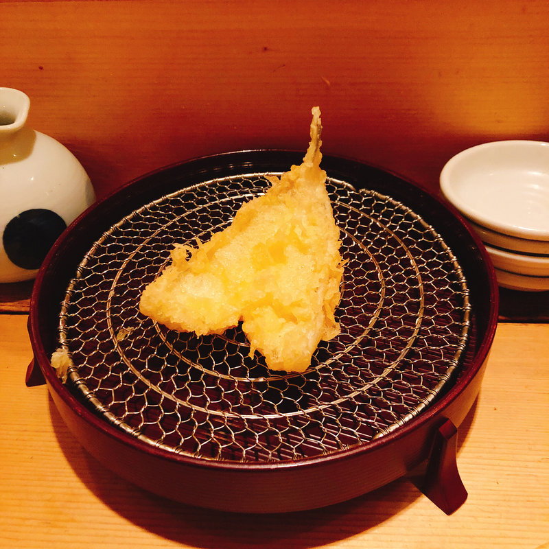 鱚の天ぷら(百舌亭)