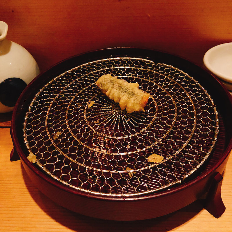 雲丹海苔巻き(百舌亭)