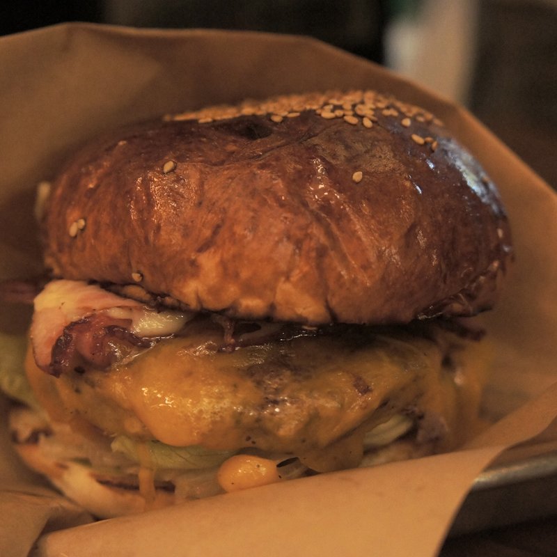 ベーコンチーズバーガー(THE GREAT BURGER STAND ザ グレートバーガー スタンド 渋谷駅前店)