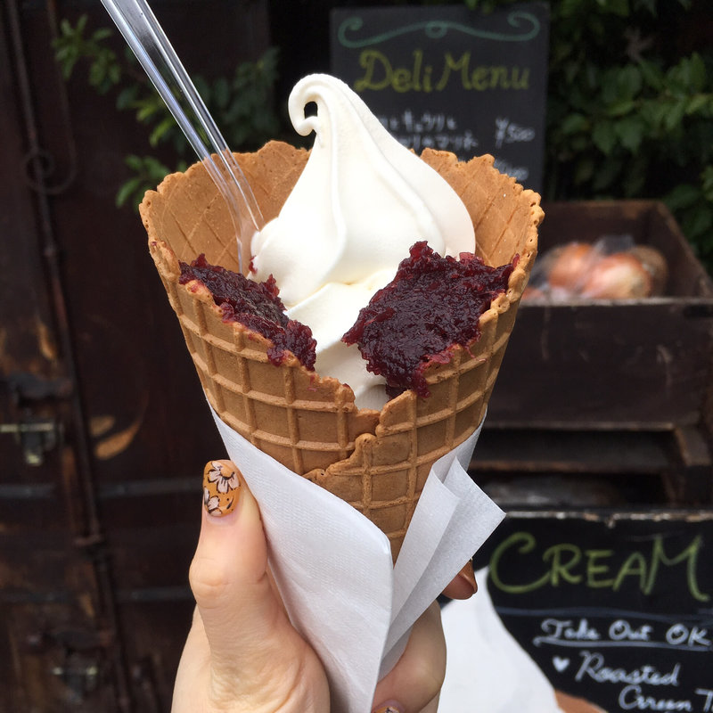 ソフトクリーム　サングリアジャム(Rue Favart （リュファヴァー）)