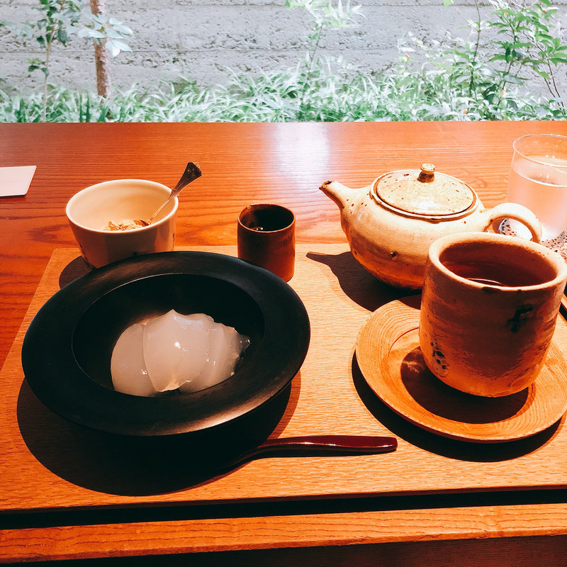 特製 くずもち 飲み物セット(ZEN CAFE)