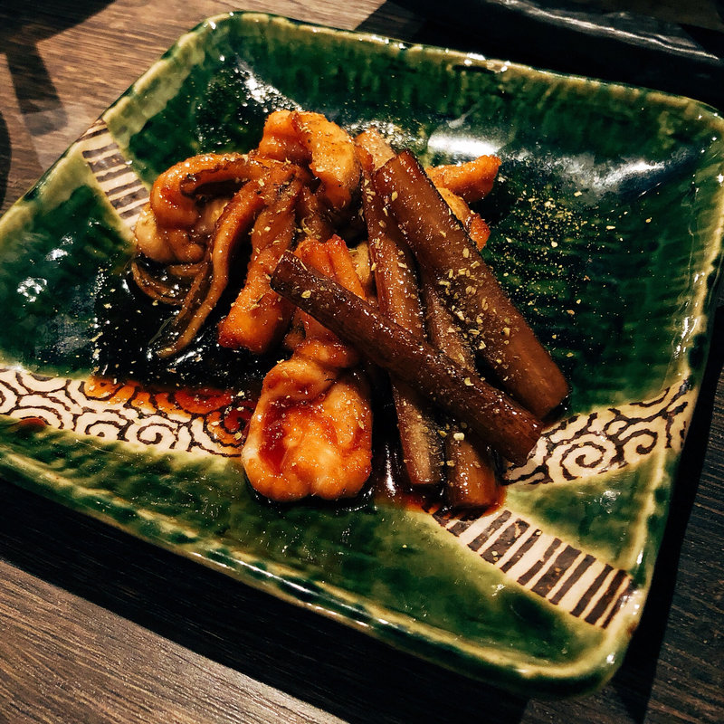 穴子と牛蒡の山椒焼き(町衆料理 京もん （【旧店名 京料理 きらら】）)