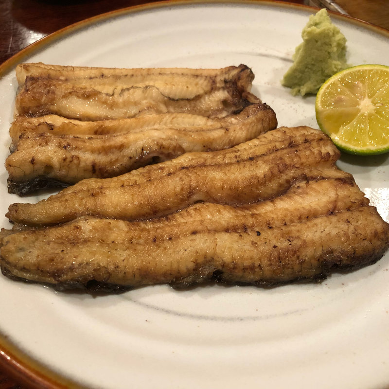 うなぎ白焼(どぜう飯田屋)