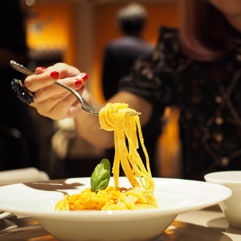 たっぷり北海道産生ウニとクリームソースのスパゲティ(アランチーノOSAKA)