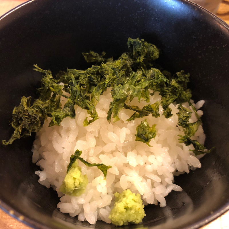 茶漬け用ライス（All Set）(麺や ぶたコング)