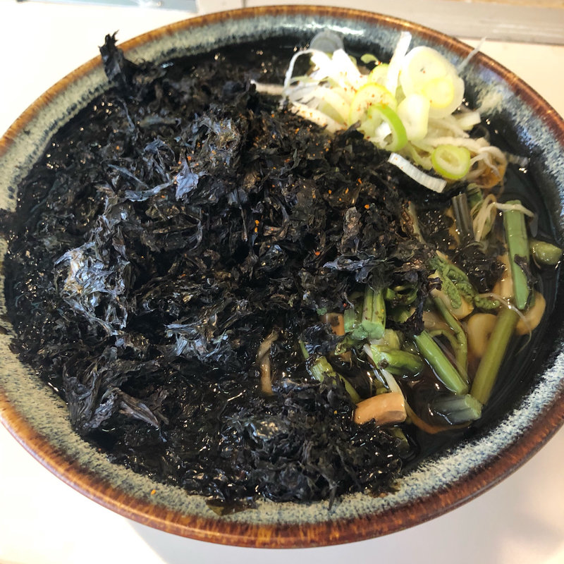 海苔そば(そば処燕三条庵)