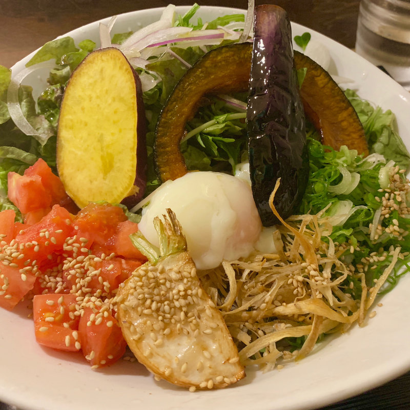 サラダそば/うどん(EBISU 蓮)