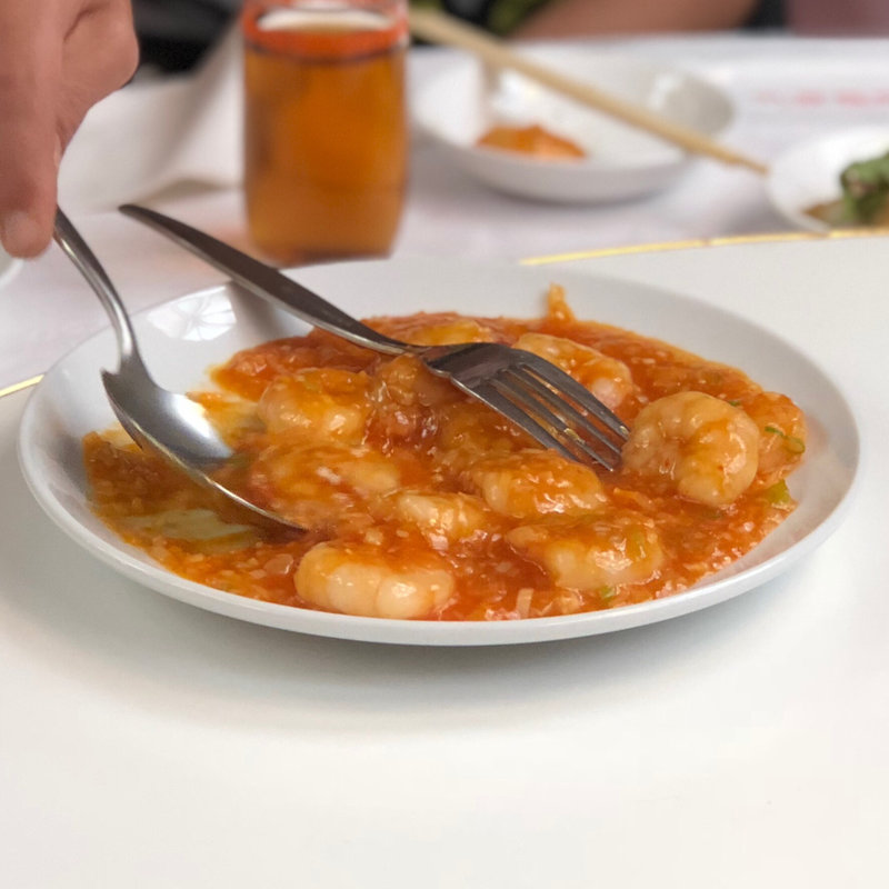 エビのチリソース(金龍飯店 （キンリュウハンテン）)