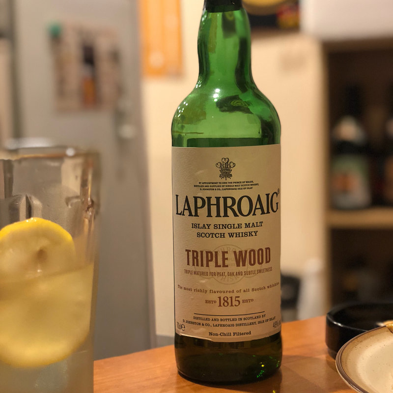 LAPHROAIG TRIPLE WOOD(家庭の味 ほろよい)