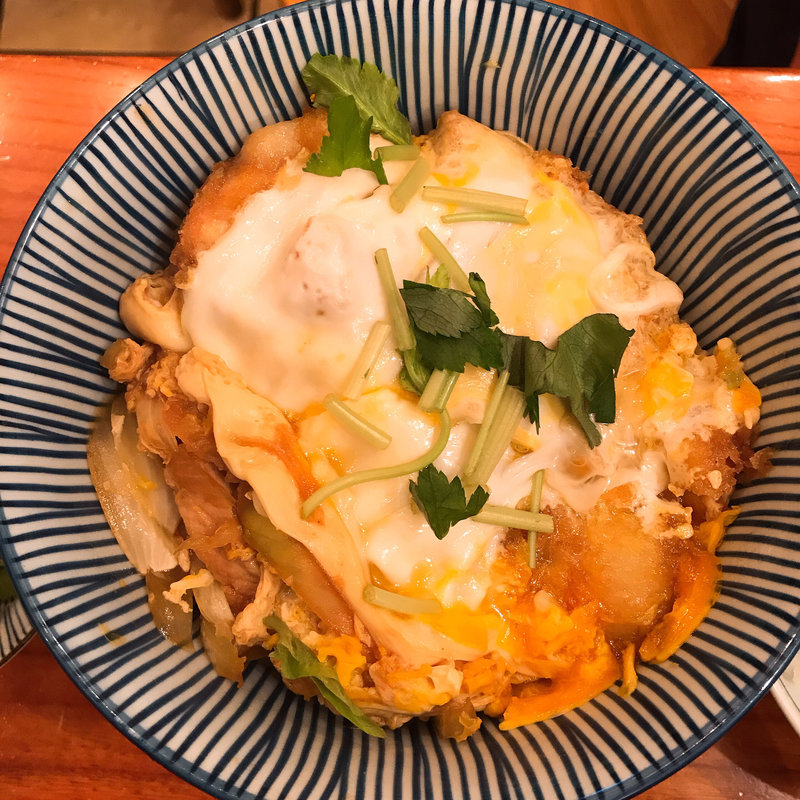 カツ丼定食(とんかつ 河)
