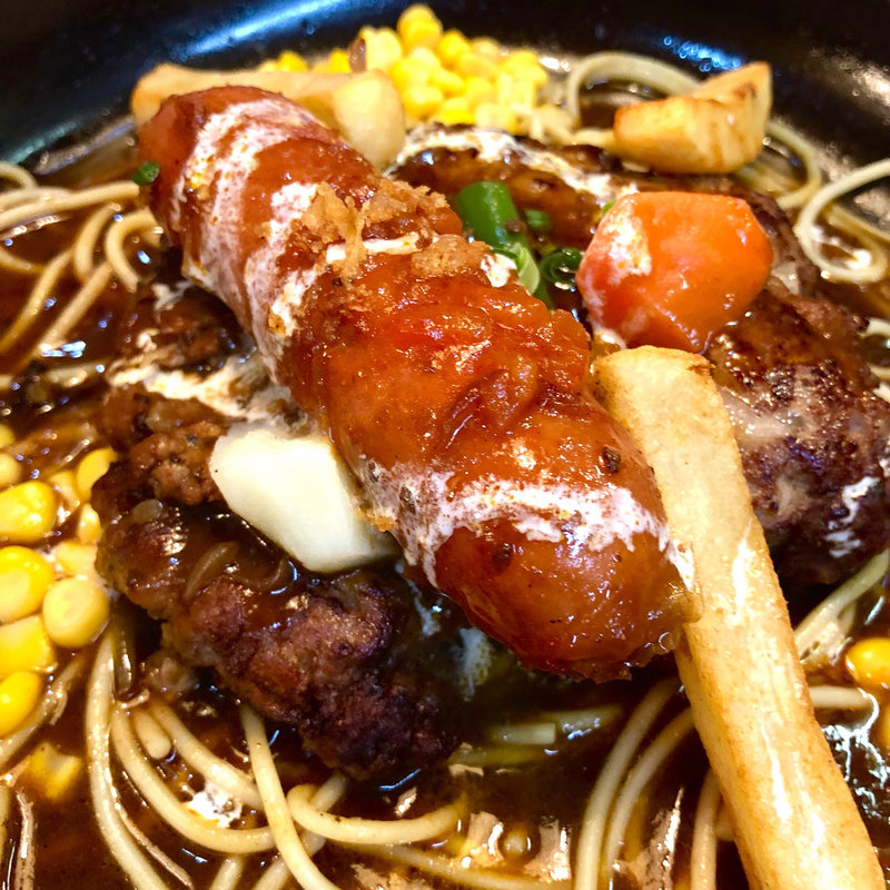 ジャンボハンバーグ(ふうらい坊)