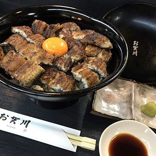 白焼丼(うなぎ お㚙川 我孫子店)