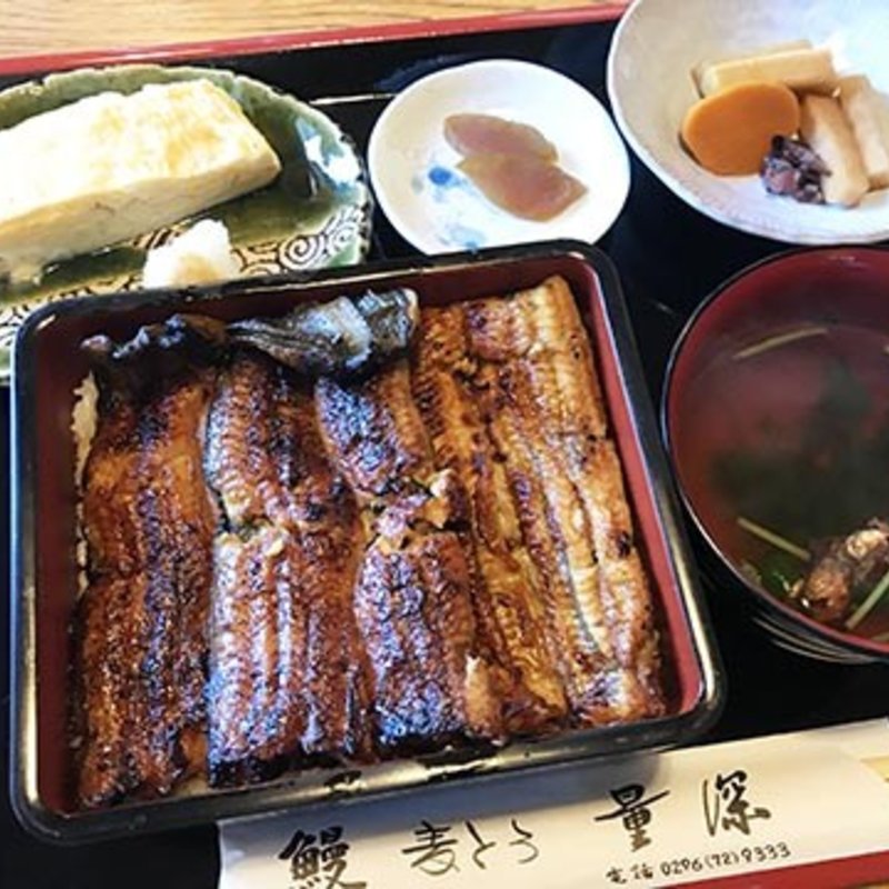 特上うな重(うなぎ 量深)