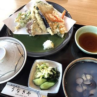 川魚天ぷら定食