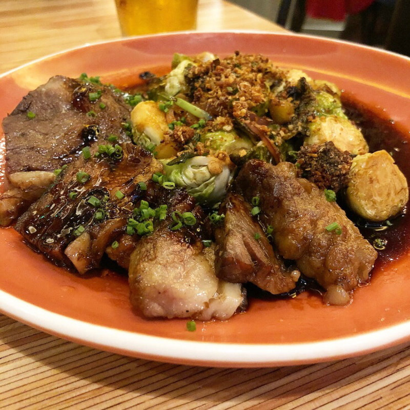 ステーキ(the brillant ox)