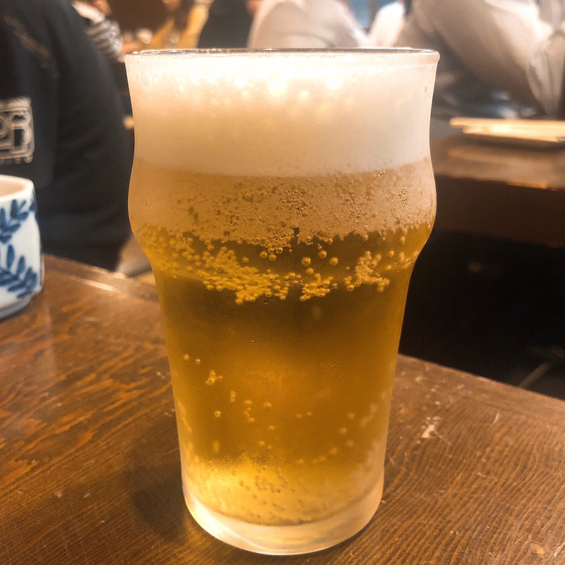 ビール(だるまさんが焼いちゃった。)