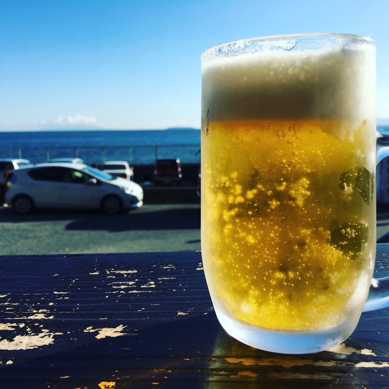 ビール(福浦漁港　みなと食堂 )