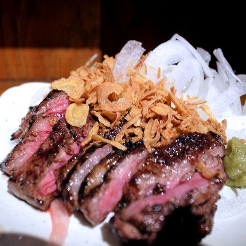 国産牛ステーキ炙り焼(鎌倉酒店 中野北店)