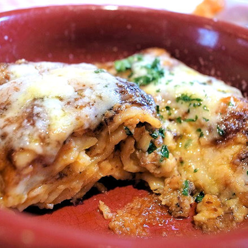 近江牛ラザニア（サラダ付き）(近江牛肉店 LA BOUCHERIE OMI [ラ・ブシュリー・オーミ])