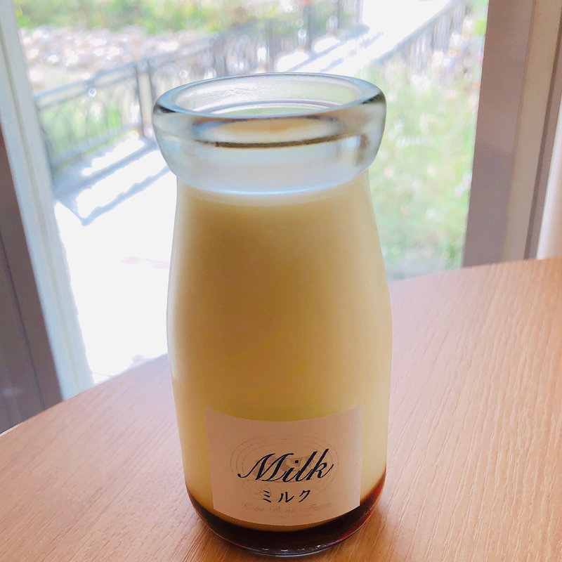 ミルクプリン(六甲牧場カフェ UMIEモザイク店)