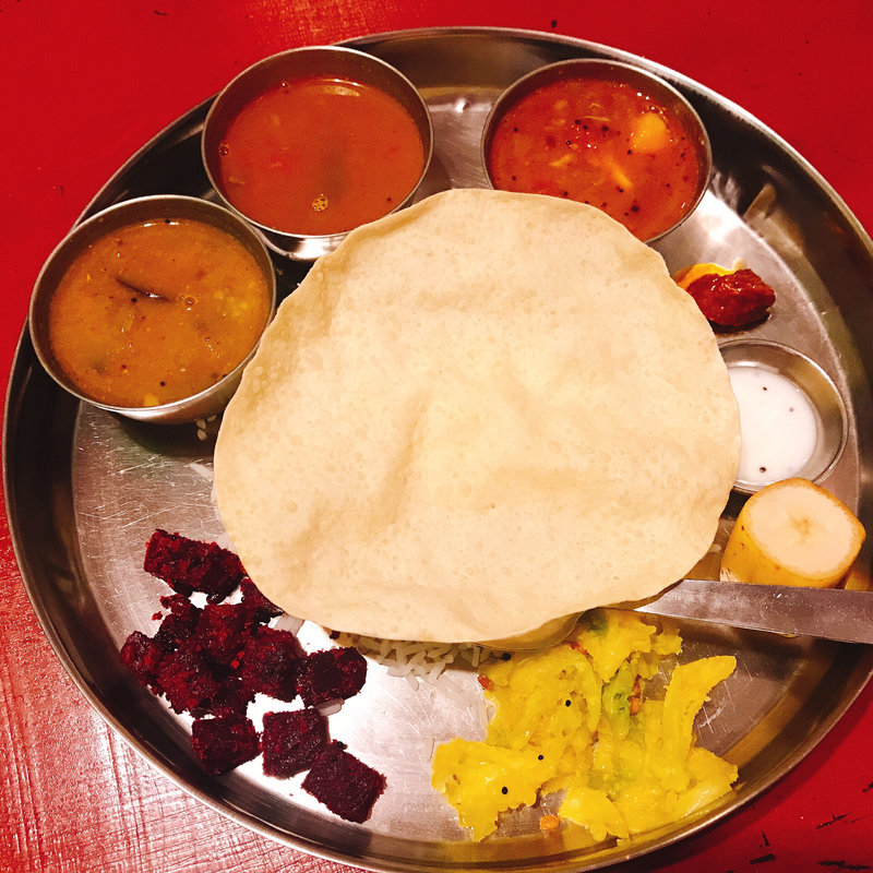 ベジミールス(南インド料理なんどり)