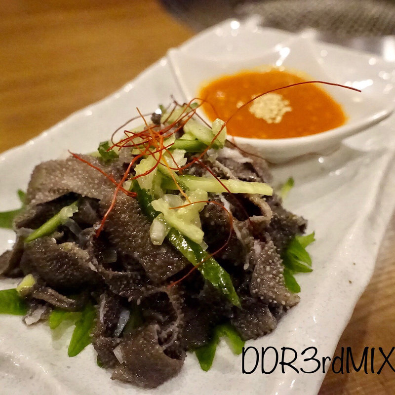 黒センマイ刺し(焼肉乙ちゃん 本店)