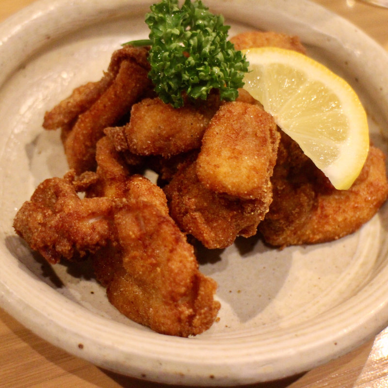 日清製粉唐揚粉の唐揚げ(せいすスタンド)