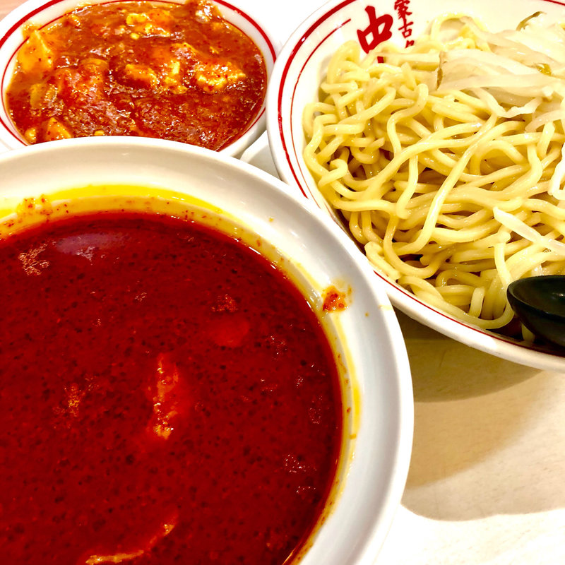 冷し味噌＋麻婆単品(蒙古タンメン中本 渋谷店)