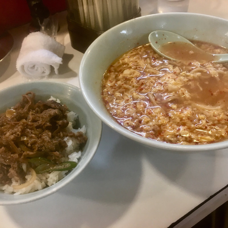 辛辛セット(タンタンメン金家 片倉本店)