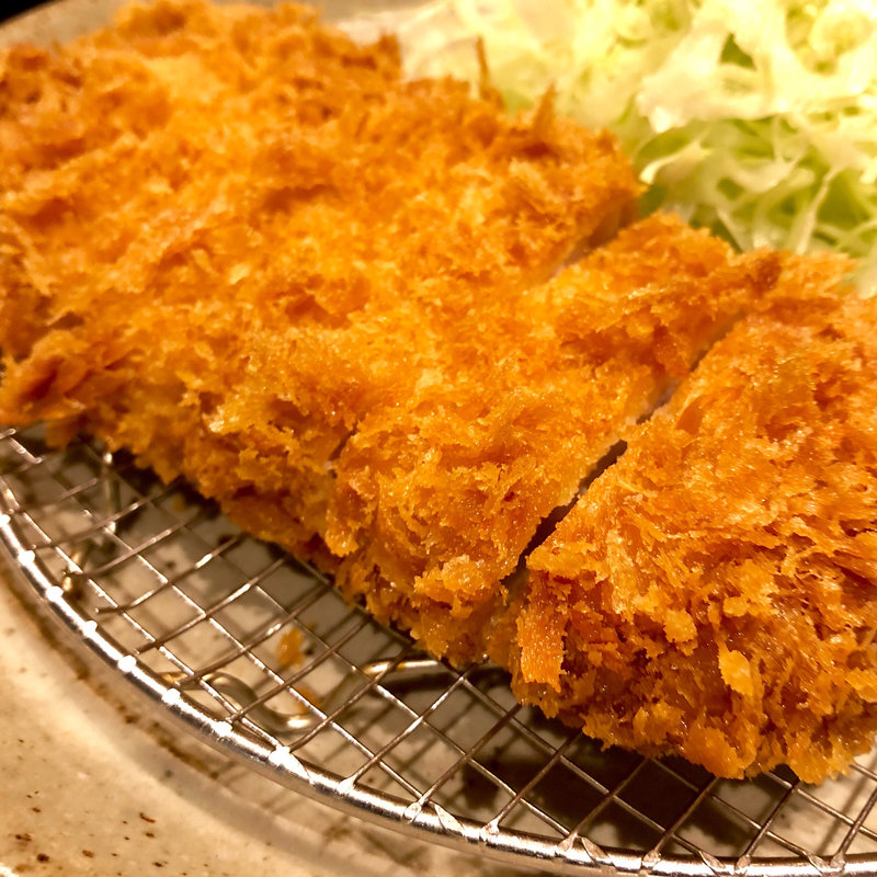 ロースかつ膳「梅」100g（ご飯・味噌汁・お新香付き）(とんかつ 武信 代々木上原店)