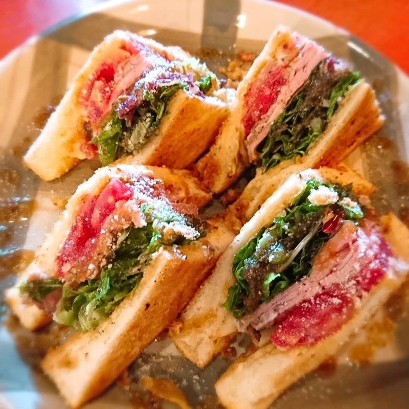 ローストビーフのサンドイッチ(cafe unji (カフェ アンジ))